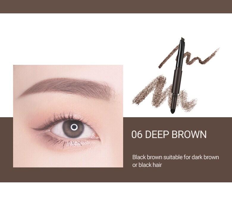 [WAKEMAKE] Powder Jet Dual Brow 0.75g - #07 Neutral Brown